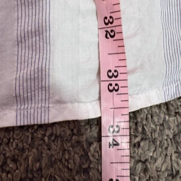 Victoria's Secret Striped Button Down Sleep Shirt Pajama Top Loungewear Women's - Picture 7 of 10
